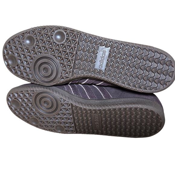 Adidas Samba OG Shoes Sneakers Mens Size 12 Worn Twice Pristine Brown MSRP $129 - Picture 6 of 9